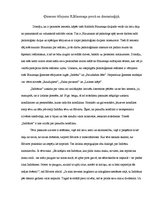 Eseja 'Ģimenes tēlojums Rūdolfa Blaumaņa prozā un dramaturģijā', 1.