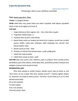 Konspekts 'Patstāvīgais darbs runas attīstības metodikā', 1.