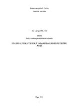 Referāts 'Starptautiskā tiesiskā sadarbība krimināltiesību jomā', 1.