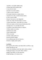 Konspekts 'Izplatītākie tulkojumi un uzdevumi latīņu valodas apguvei', 3.