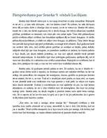 Eseja 'Devītā Senekas vēstule Lucīlijam', 1.