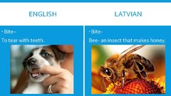 Prezentācija 'English-Latvian False Friends', 4.