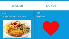 Prezentācija 'English-Latvian False Friends', 16.