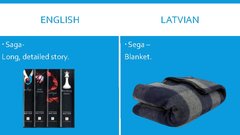 Prezentācija 'English-Latvian False Friends', 23.