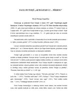 Referāts 'Pauls Putniņš "Aicinājums uz ... pērienu"', 1.