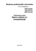 Referāts 'Videokartes uzbūve', 1.