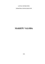 Referāts 'Mariešu valoda', 1.