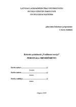 Referāts 'Personāla menedžments', 1.