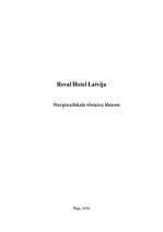 Eseja 'Viesnīca "Reval Hotel Latvija"', 1.
