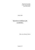 Referāts 'Spriedumu iedalījums pēc modalitātes', 1.