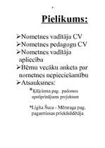 Referāts 'Bērnu vasaras nometnes "Saule un prieks" projekta pieteikums', 9.