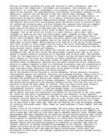 Eseja 'Will TV survive?', 2.