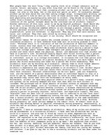 Eseja 'Alchohol', 1.