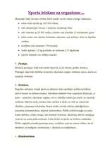 Konspekts 'Sporta ietekme uz organismu', 1.
