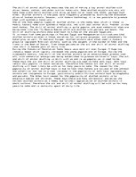 Eseja 'An Essay about the Process and History about Animal Stuffing', 1.