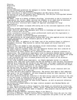 Eseja 'Evolution of thoughts in Scientific Management', 2.