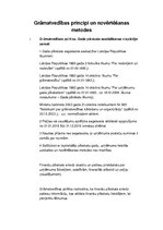 Paraugs 'Grāmatvedības politika', 1.