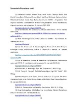 Referāts 'SARS-COV-2 (COVID - 19) vīrusa infekcijas iespējamā ietekme uz sirds – asinsvadu', 39.