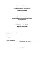 Referāts 'Korporatīvās sociālās atbildības īstenošana uzņēmumā', 1.