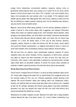 Eseja 'How movies influence society', 2.
