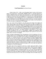 Eseja '"Great Expectations" by Charles Dickens', 1.