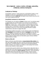 Konspekts 'Seno ēģiptiešu vēsture, kultūra, mitoloģija, sabiedrība un kultūras mantojums', 1.