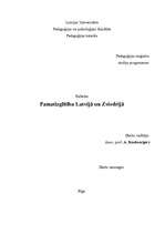 Referāts 'Pamatizglītība Latvijā un Zviedrijā', 1.