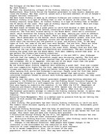 Eseja 'The Collapse of the East Coast Fishery in Canada', 1.