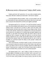 Konspekts 'R.Blaumaņa noveles "Salna pavasarī" 1.daļas "Ziedi" analīze', 1.