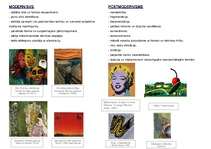 Konspekts 'Modernisms un postmodernisms', 1.