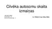 Prezentācija 'Cilvēka autosomu skaita izmaiņas', 1.