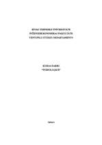 Referāts 'Atmiņa un personība', 1.