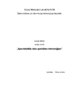 Konspekts 'Lietotāju informacionālo prasību analīze', 1.