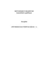 Paraugs 'Jūrmalas slimnīcas informatīvā sistēma', 1.