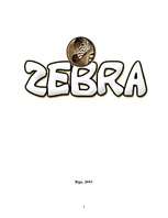 Referāts 'Zebras', 1.