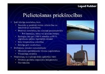 Prezentācija 'Šķidrā veidā uzsmidzināma gumija', 4.