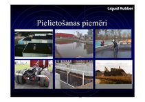 Prezentācija 'Šķidrā veidā uzsmidzināma gumija', 5.