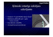 Prezentācija 'Šķidrā veidā uzsmidzināma gumija', 7.