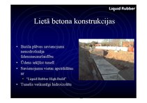 Prezentācija 'Šķidrā veidā uzsmidzināma gumija', 10.