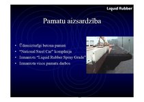 Prezentācija 'Šķidrā veidā uzsmidzināma gumija', 13.