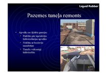 Prezentācija 'Šķidrā veidā uzsmidzināma gumija', 16.