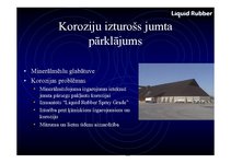 Prezentācija 'Šķidrā veidā uzsmidzināma gumija', 19.