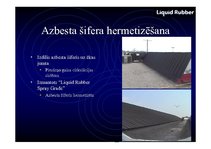 Prezentācija 'Šķidrā veidā uzsmidzināma gumija', 20.