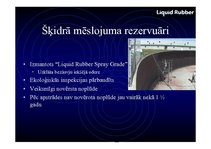 Prezentācija 'Šķidrā veidā uzsmidzināma gumija', 23.