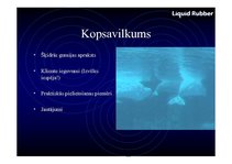 Prezentācija 'Šķidrā veidā uzsmidzināma gumija', 25.