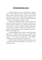 Referāts 'Globalizācija', 8.