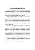Referāts 'Globalizācija', 9.