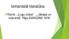 Prezentācija 'Rainis "Jāzeps un viņa brāļi"', 11.
