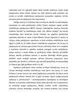 Eseja 'Sociālās rehabilitācijas pakalpojumu pieejamība Latvijā', 2.