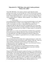 Konspekts 'Muitas kontroles punkta Silene vides analīze', 1.